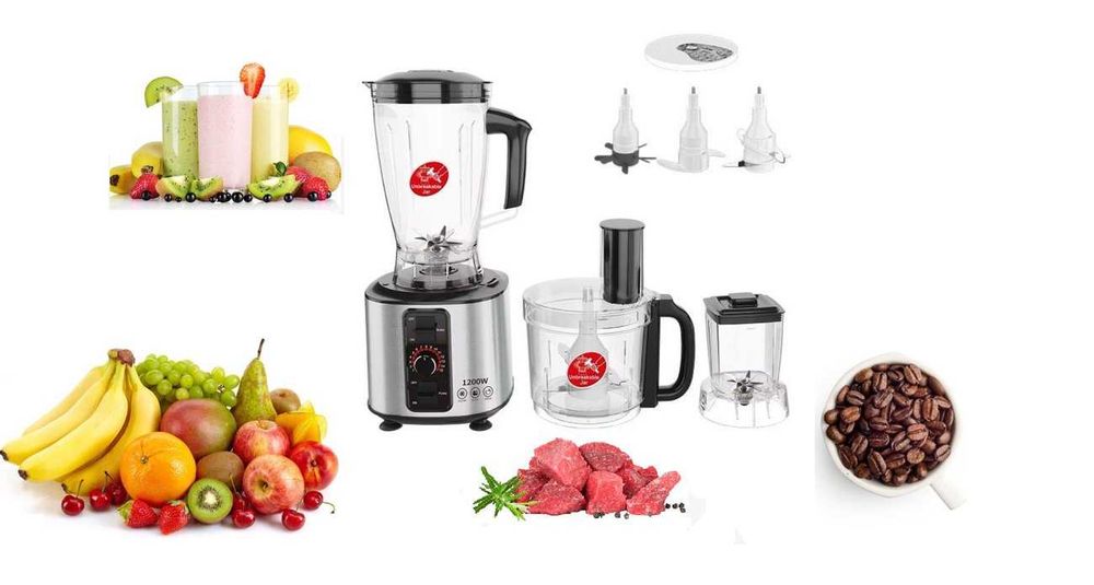 НЕМСКИ Мултифункционален Кухненски Робот 7в1 SOKANY SK-111 + ЛЕД ФЕНЕР