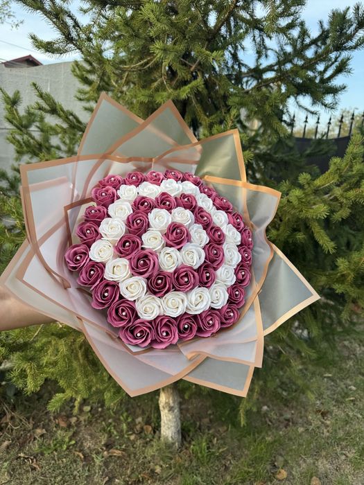 Buchete de trandafiri din săpun