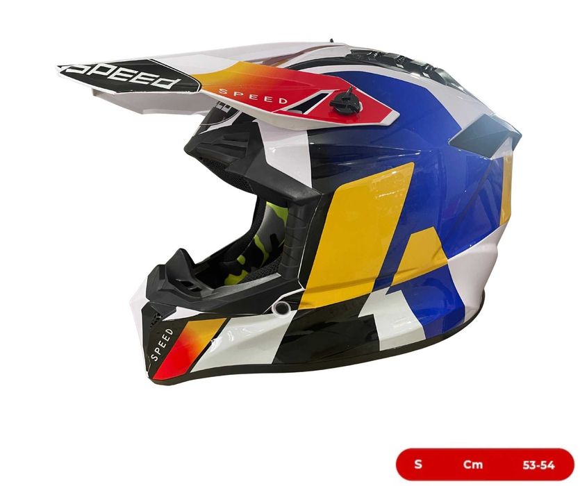 Мотокрос каска за мотор, ендуро, велосипед и ATV - XS, S, M