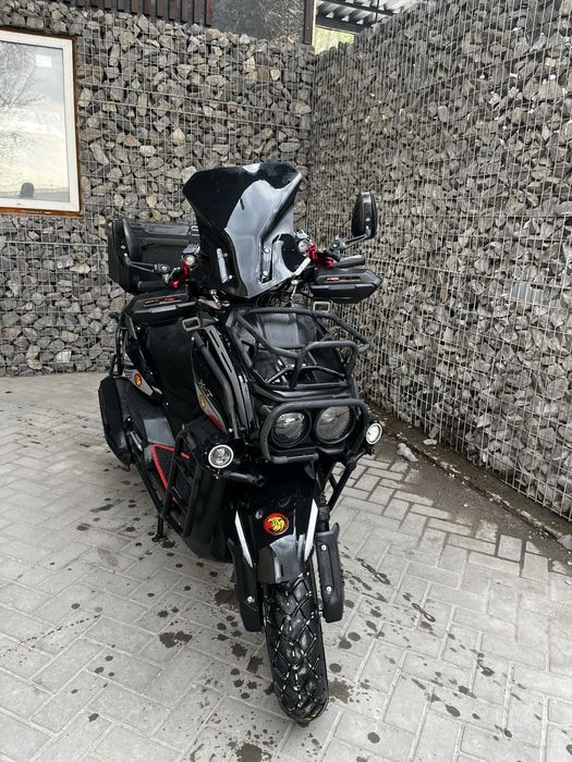 Мопед  танк   Пробег 3 к