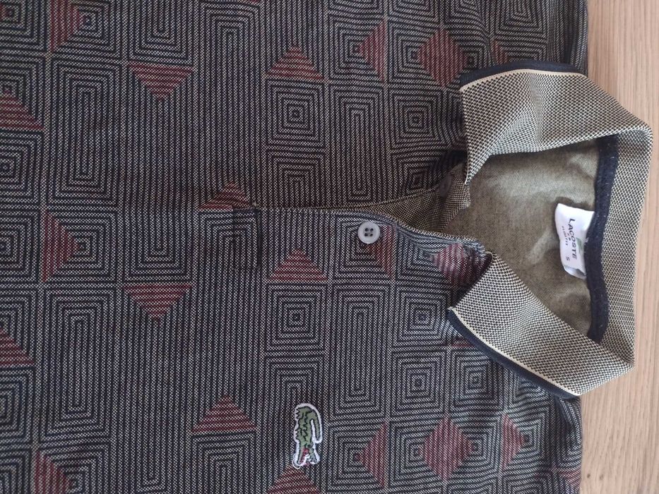 Мъжка блуза с къс ръкав Lacoste