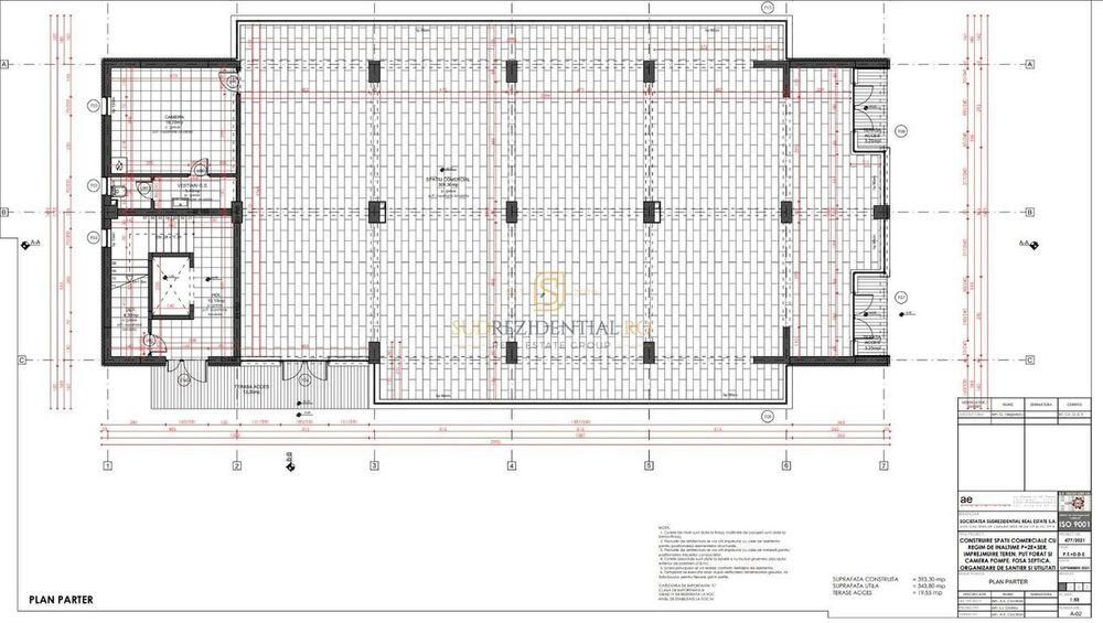 Cladire multifunctionala, Calea Bucuresti, P+3E, trafic intens