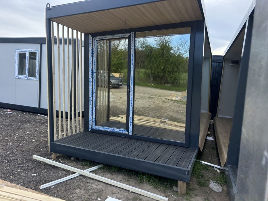 Casa de locuit din 2 module sau este ok pentru o afacere container