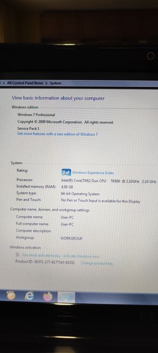 HP pavilion dv6 laptop