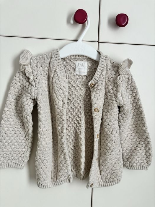 Pulover cu nasturi, 86 cm, C&A