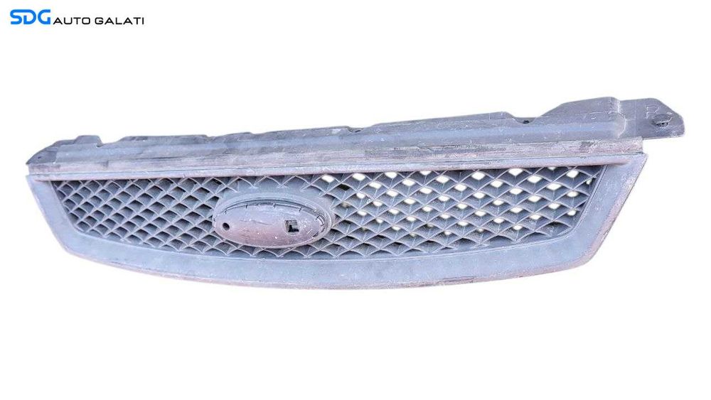 Grila Centrala FARA Sigla Emblema Bara Spoiler Fata Ford Focus 2 2004 - 2007 Cod 4M51-8138-BB 4M51-8200-CE 4M51-8200-DD ( O Ureche Rupta ) [L7931]