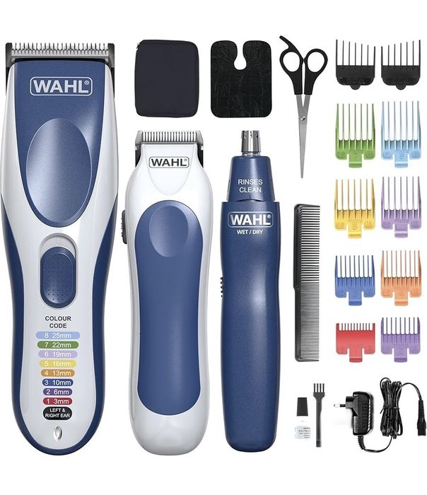 Комбиниран марков комплект  Wahl Color Pro - 3в1, коса, брада, тяло