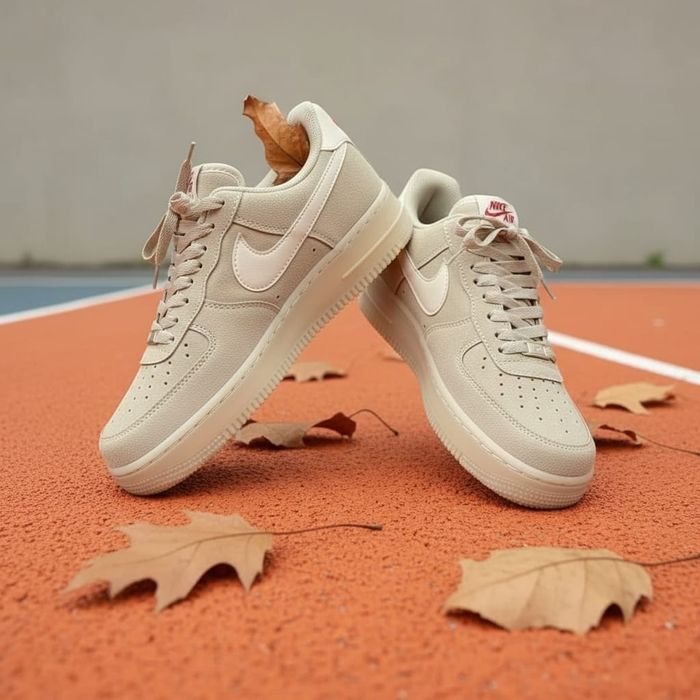 Air Force 1 Bej - Adidasi Barbati