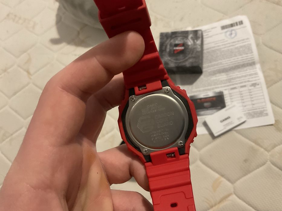 Casio g shock Nou Casio G-Shock GA-2100-4A Roșu