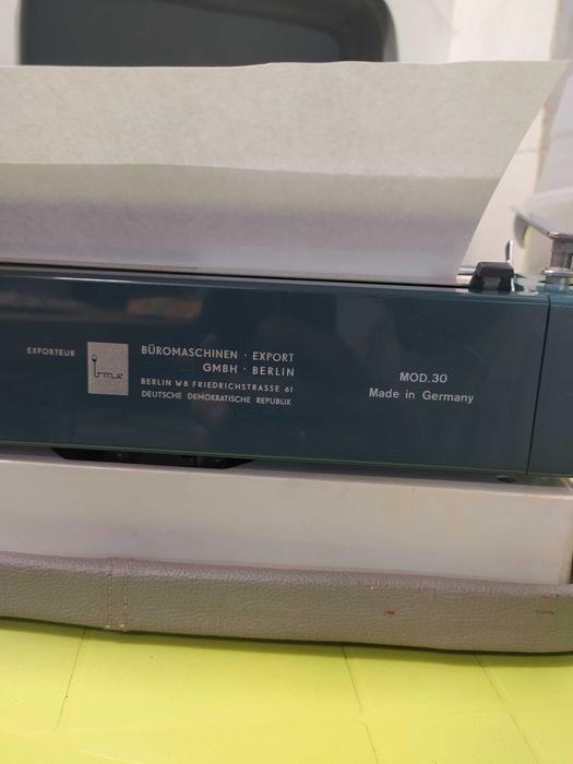 Немска печатна машина Erica. Работяща!