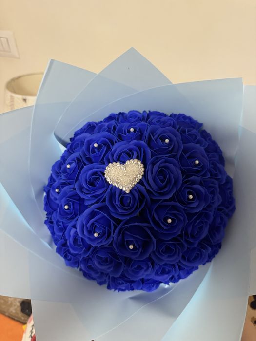 Buchet de trandafiri din sapun