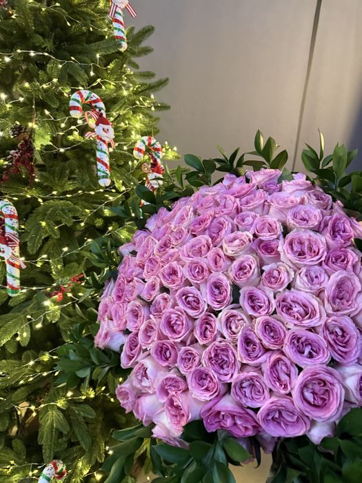 Розы 101 пышные