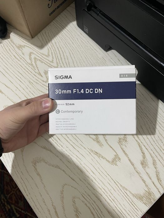 Обьектив Сигма 30мм Ф1.4 –| Лучшая цена!