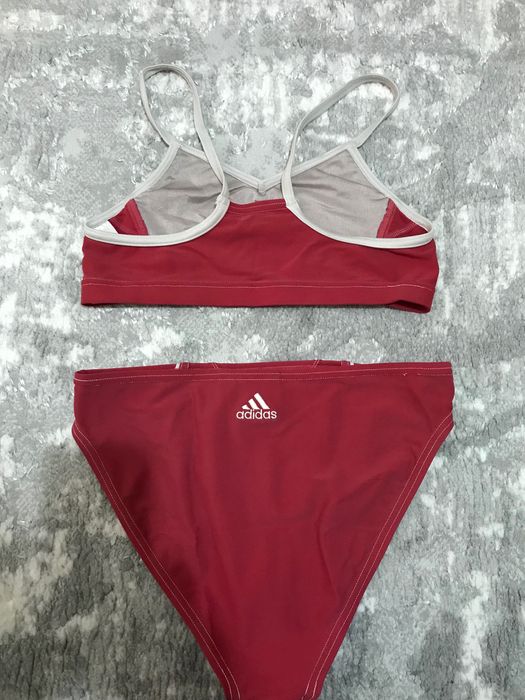 Детски бански от две части, марка Adidas.