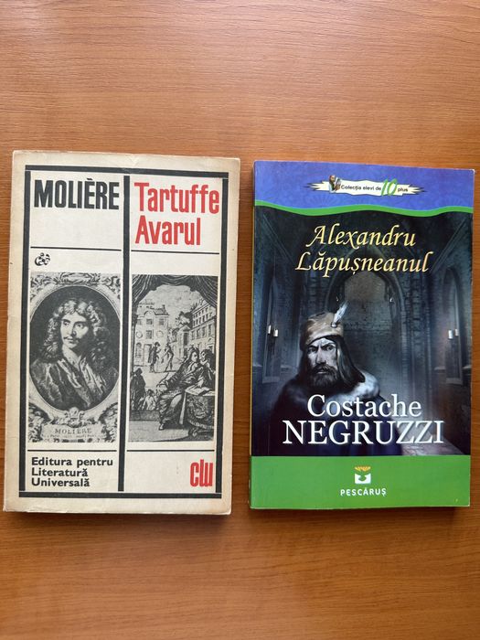 Avarul-Moliere ; Alexandru Lăpușneanul -Negruzzi