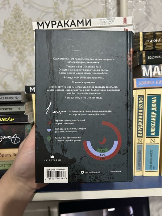 Книга «Исповедь» от Сьерры Симоне.