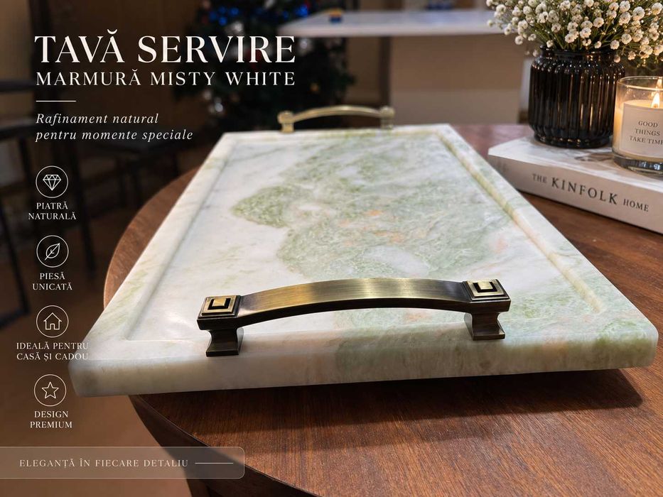 Platouri de servire din Marmura