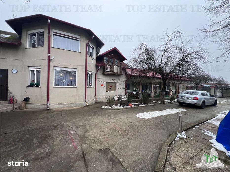 Vila individuala cuplata 6 camere S+P+M, cu incalzire pe centrala, toa