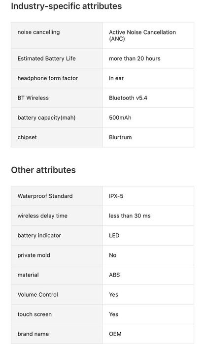 Căști inteligente cu funcție de traducere 144 de limbi