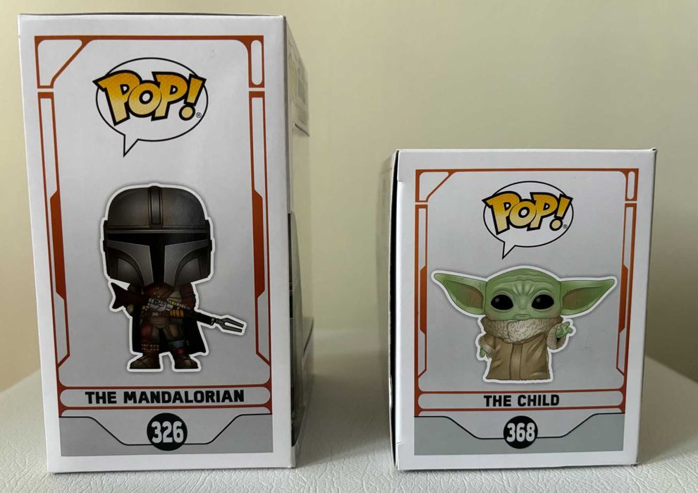 Funko Pop! Фигурки - The Mandalorian (326) & The Child (368)