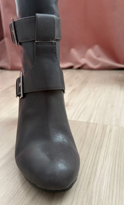 Кожени ботуши «Nine West»