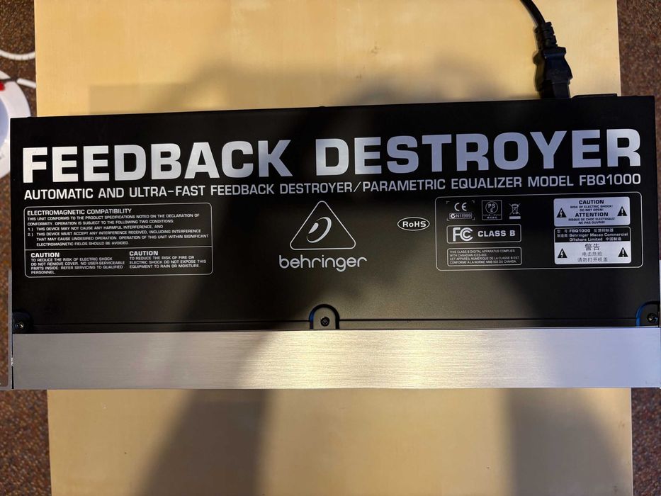Feedback Destroyer Behringer FBQ1000 impecabil