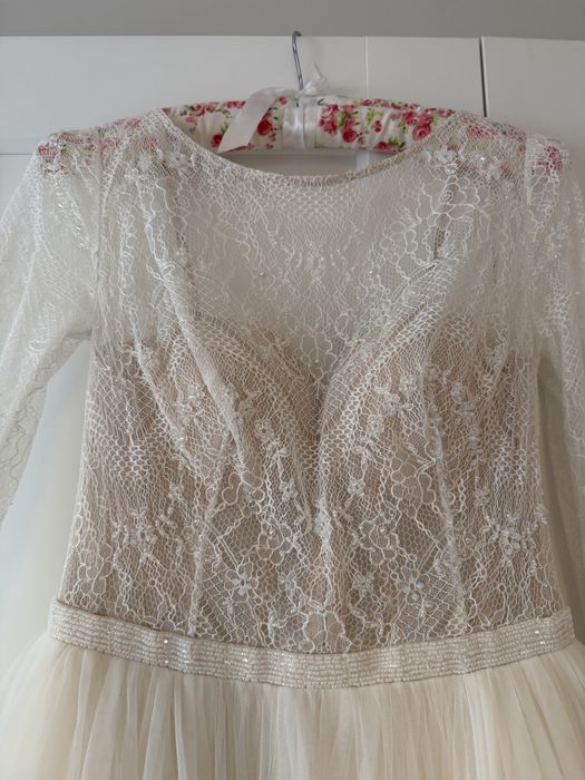 Rochie de mireasa Letitia Lele cu voal cadou