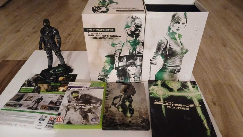 Joc Splinter Cell cu FIGURINĂ - 5th Freedom Edition Xbox 360