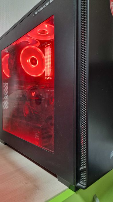 PC Gaming 2K, Ryzen 5 5600G, RTX 3060Ti, 32GB RAM RGB, Corsair Carcasa