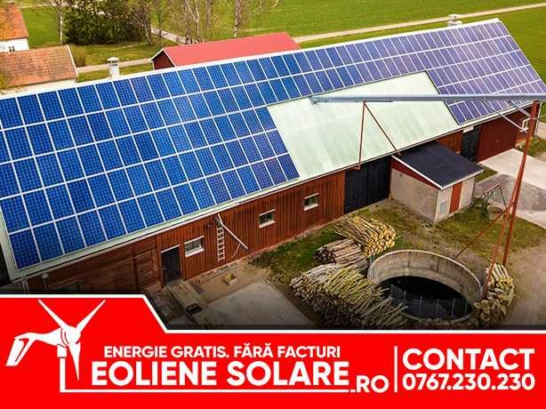 Panouri FOTOVOLTAICE, Panouri SOLARE, Turbine Eoliene - BUZAU -