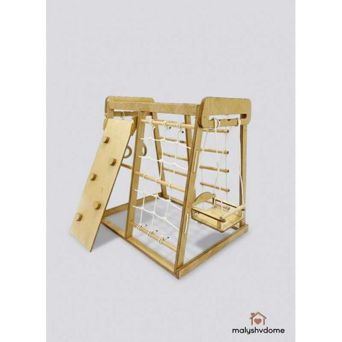 Шведская стенка, турник, качели в комплексе "Baby-малыш" от Turnik.uz