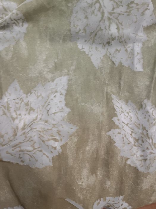 Перде 2,20 м зеленикаво-кафеникаво