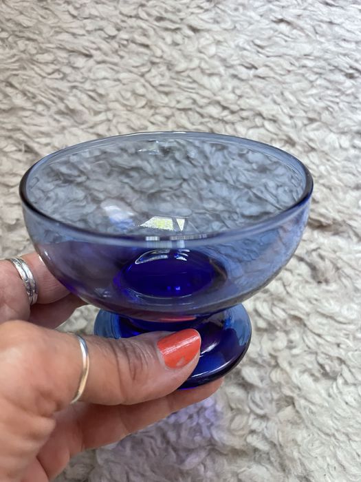 Vand servicii ceai, cafea, servicii inghetata sticla albastra