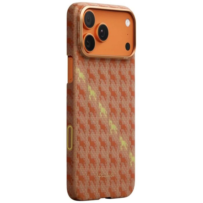 MagSafe Калъф за iPhone 17 Pro/Max – PITAKA Happiness Rides Edge