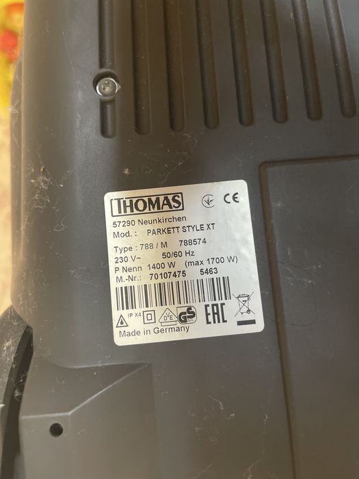 Пылесос Thomas Parkett Style XT