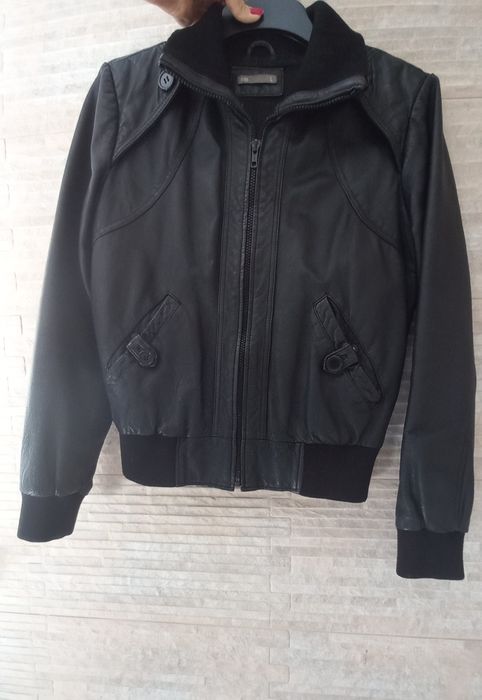 Дамско яке кожено от естествена кожа - размер  Л