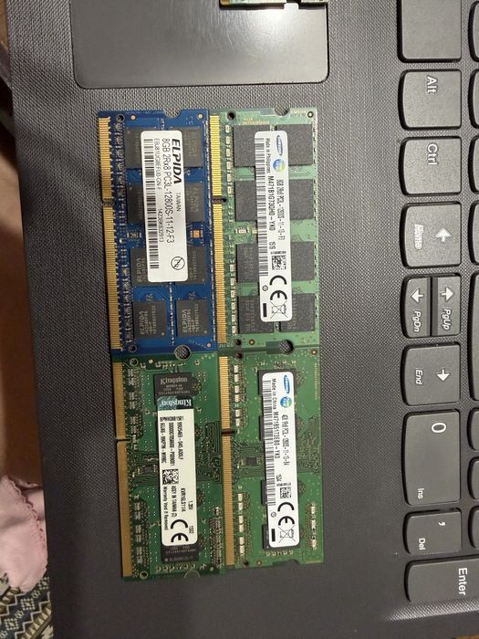 Продажа комплектующих для ноутбука и пк