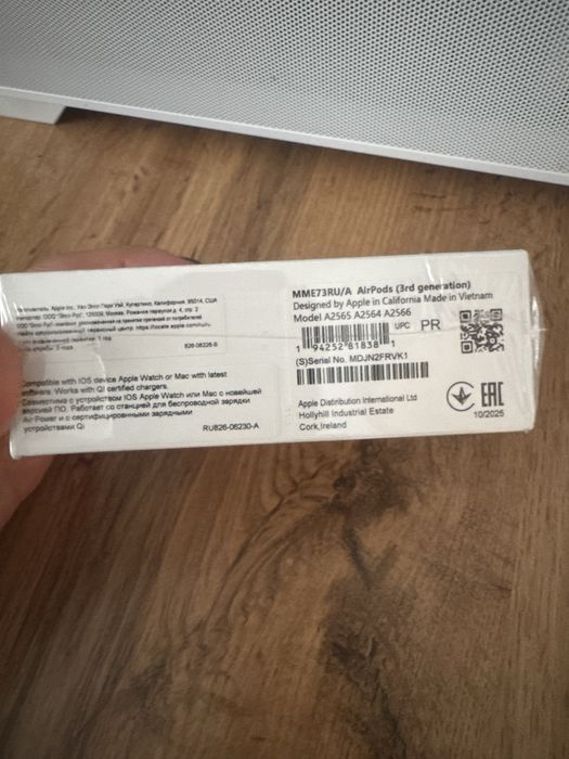 Airpods 3rd generation новый