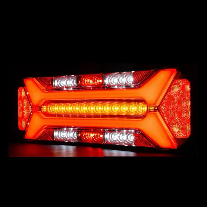 НОВ МОДЕЛ LED Неонови Стопове за камион 12V 24V Стопове за Ремарке