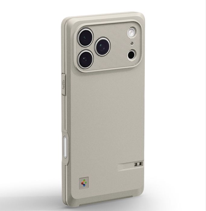 Чехол Spigen для iPhone 17 Pro Max в стиле Macintosh -