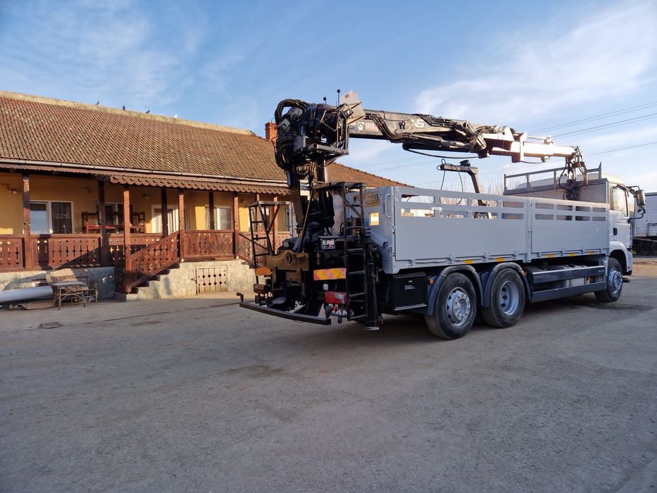 Vand camion cu macara MAN