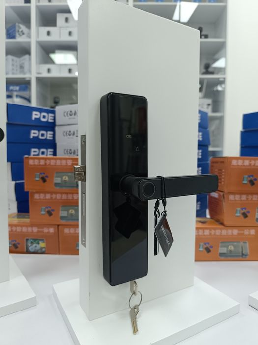 Умный замок INTELLIGENT LOCK  автономный на 6 ти батарейках,