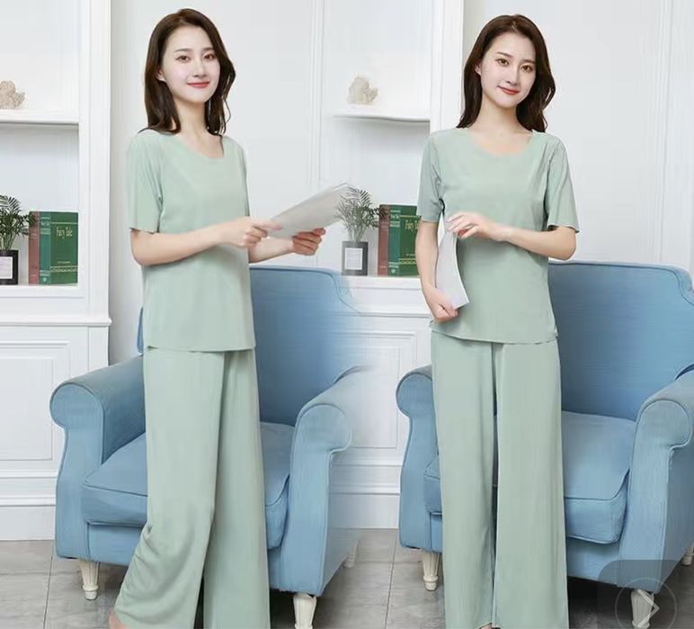 Домашний костюм цвета тиффани