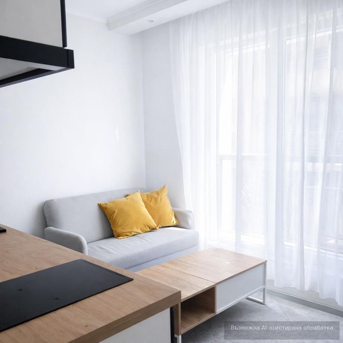 Двустаен апартамент под наем в Център