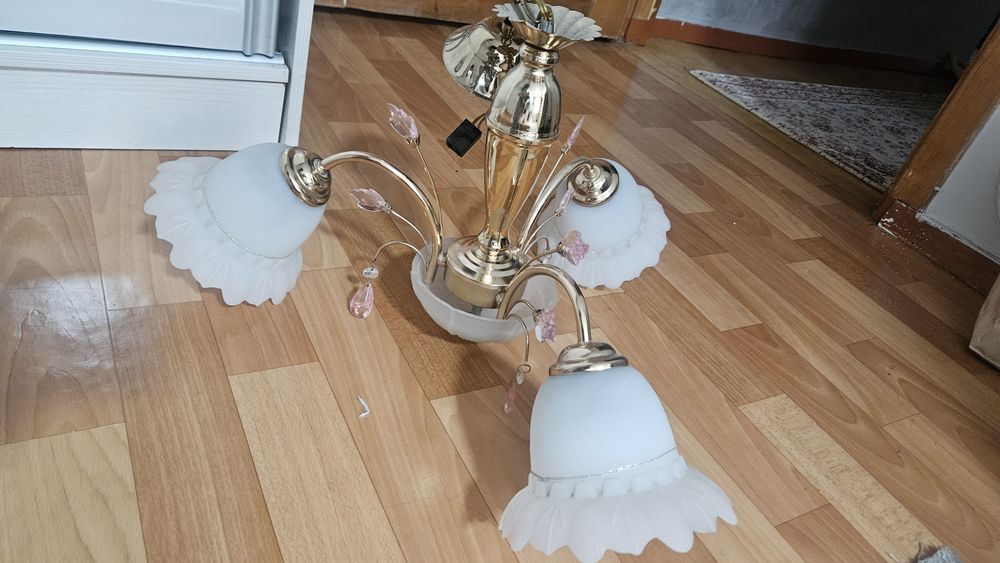 Люстра рабочая полный комплект