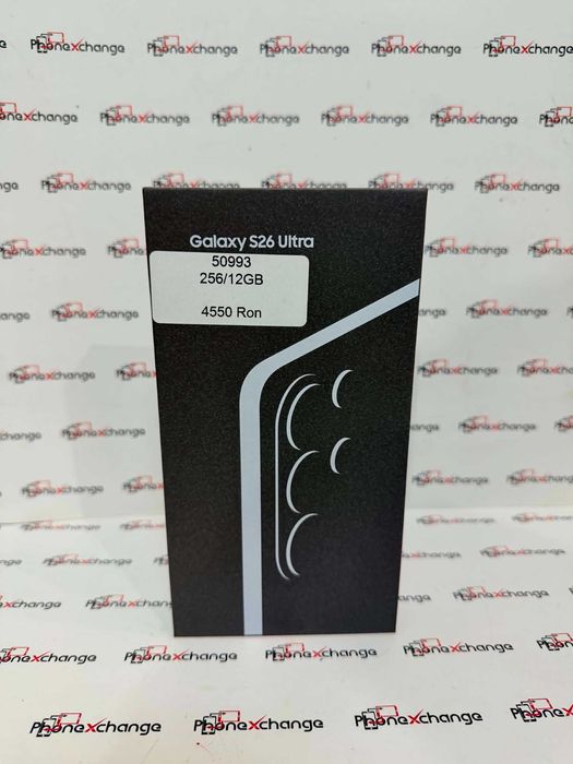 Samsung S26 Ultra 256/12GB  Black Sigilat 50993