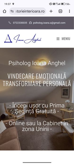 Creare Site Pret 690 lei gata in 3 zile. Specialist Google. Tot Inclus