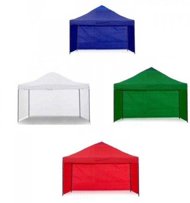 Cort Pavilion Impermeabil 3x4.5 3x6 Cadru Extensibil Pliabil Otel