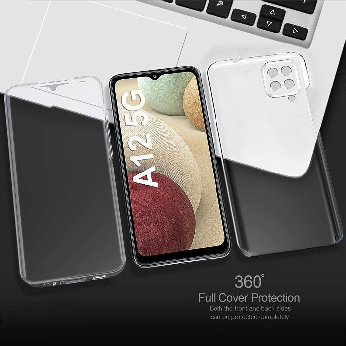 Husa CRYSTAL 360° fata + spate Samsung Galaxy A02s / A03s / A12 / M12