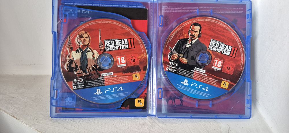 Продаётся диск RDR2 PS4